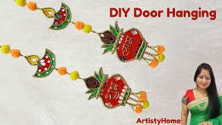 Shubh Labh Door Hanging Diy Wall Hanging Diwali Decoration Ideas