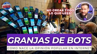 Granjas De Bots Detrás De La Opinión Popular En Internet.