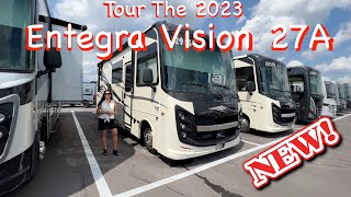 Tour The 2023 Entegra Vision 27A AClass RV built on the Ford F53 Chassis