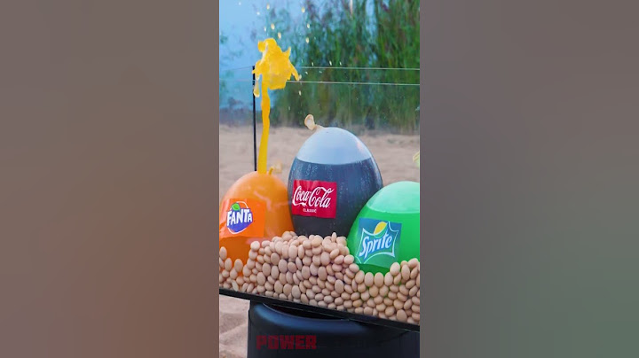 Coca Cola, Fanta & Sprite vs Mentos