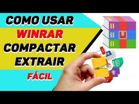 Como compactar e extrair arquivos com WinRAR Como compactar e extrair arquivos com WinRAR