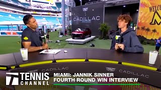 Jannik Sinner Shares The Difficulty of Every Match | Miami 4R