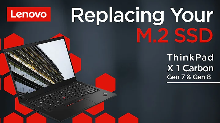 Replacing Your M.2 Solid State Drive | ThinkPad X1 Carbon Gen 7 and 8 | Customer Self-Service