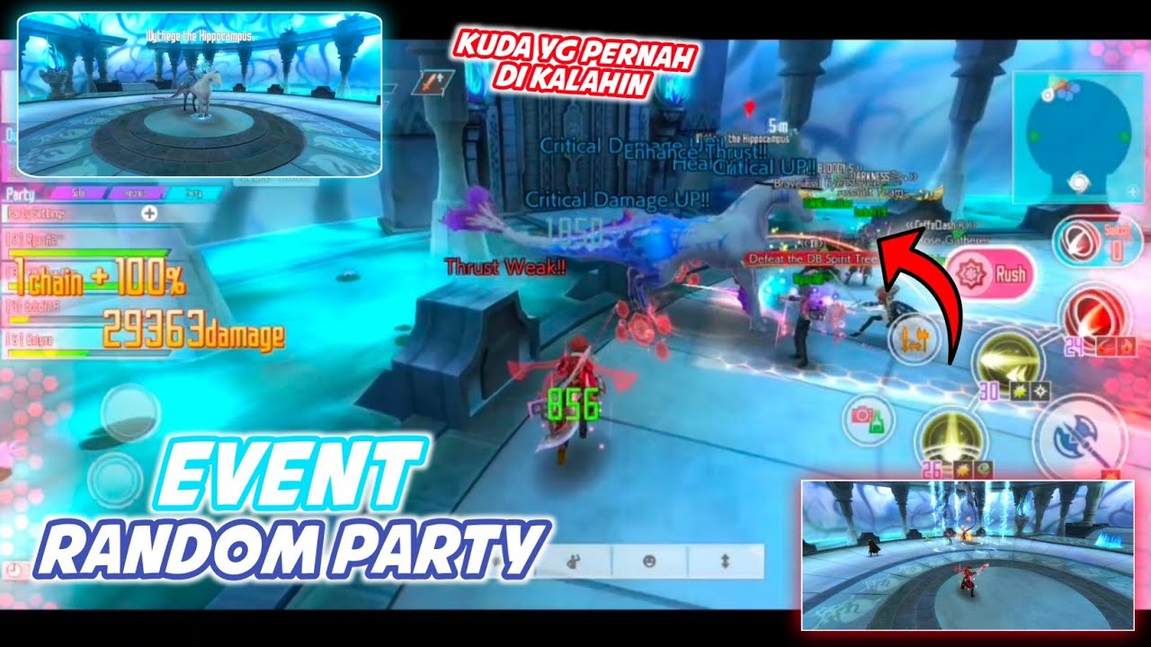 [SAOIF] EVENT LAGI BARENG RANDOM PARTY | SAO integral factor | Robby ...