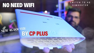 CP Plus 4G WiFi Router Testing and Review||Best wireless 4g router in india CP-XR-DE21-S
