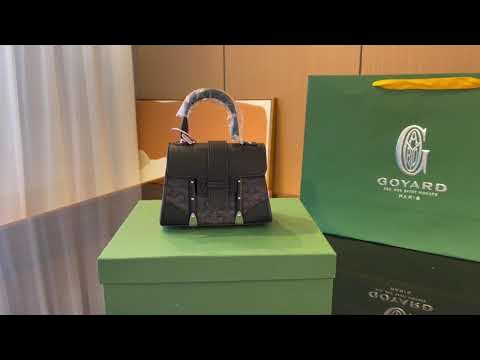 Goyard Saigon Structure Mini Bag Green