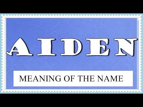 Video: Was bedeutet der Name Aden?