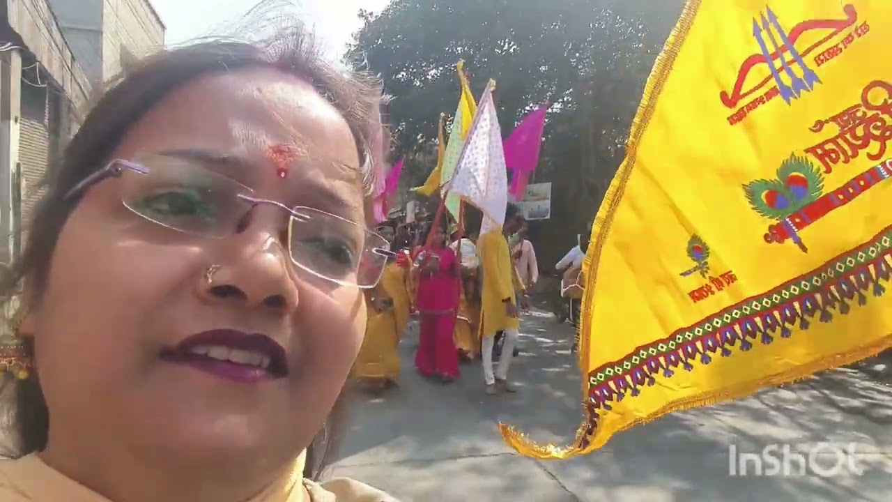 Padyatra Shyam nishan Ghusari Dham mandir 🙏🙏🙏🙏🙏