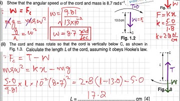 A2 Physics Circular Motion | Past Papers Lecture 05 | 9702/04/O/N/07 Q1