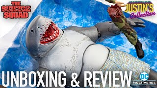 King Shark The Suicide Squad DC Multiverse McFarlane Toys Unboxing & Review