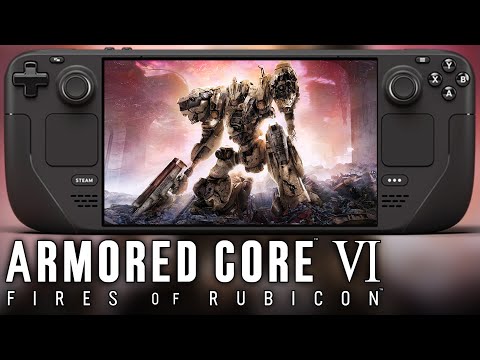 Armored Core 6 Fires Of Rubicon on Steam Deck is AWESOME - 40 FPS Possible?