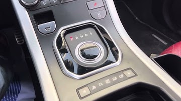 Range rover evoque 2016 neutral without start the car