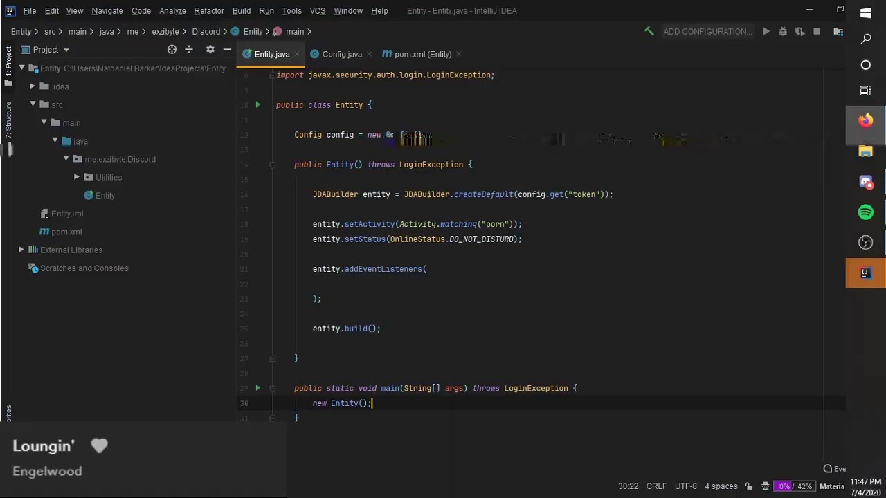 Discord Bot Development Live Also Answering Questions - YouTube