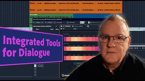 Integrated Tools for Dialogue Processing | Nuendo Explained