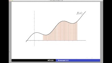 Screencast 4.3.1: Quick review -- The definite integral