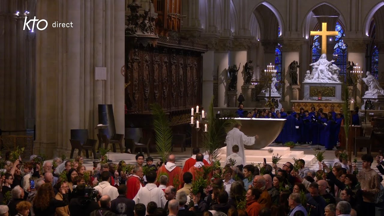 Messe des Rameaux et de la Passion du Seigneur à Notre-Dame de Paris || 13 avril 2025