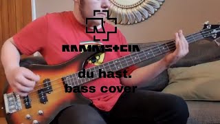 Rammstein  du hast. Bass cover.