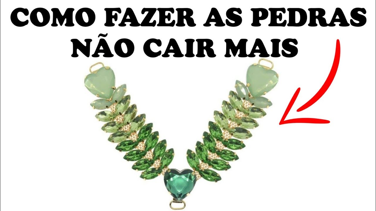 CABEDAL CAINDO as PEDRAS como FAZER as PEDRAS do CABEDAL PARA de SOLTAR SEM COSTURAR