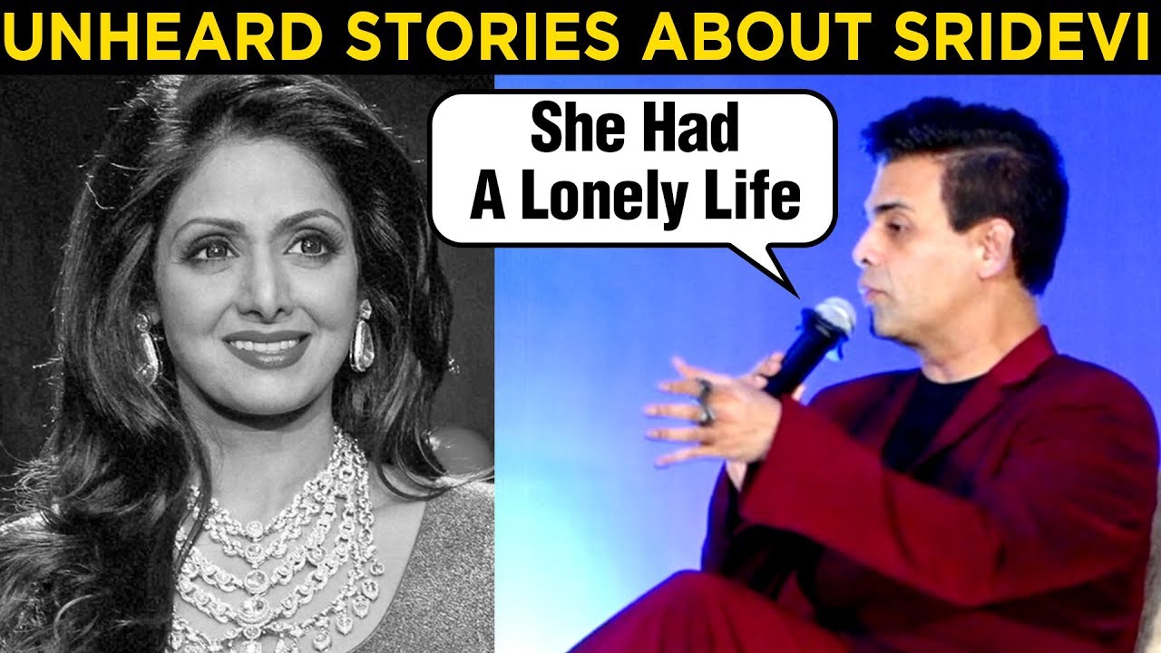 Karan Johar REVEALS Some Interesting FACTS About Sridevi  The Eternal Screen Goddess Book Launch