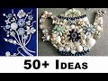 50 ideas to upcycle your old jewelry into art  ep 6