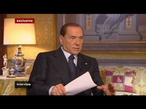 euronews interview - Berlusconi'den Avrupalı liderlere yaylım ateşi