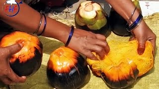 Toddy Palm Fruit recipe | Asian palmyra palm Fruit Juice Recipe | Sweet Dishes From Ripe Palm Fruit