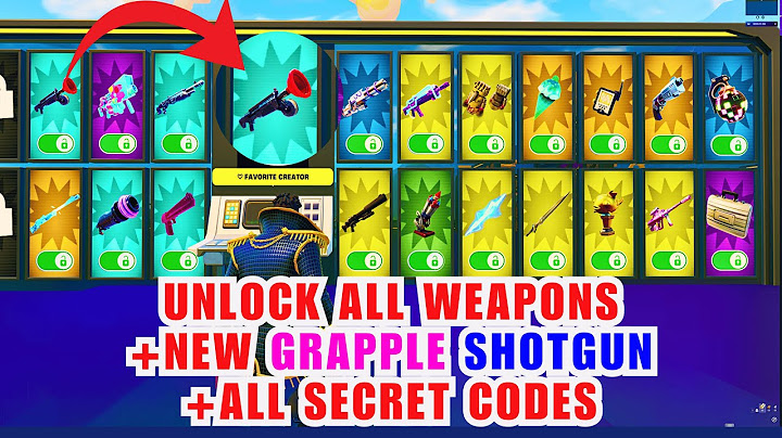 how to get every secret in 1v1 with every gun p12