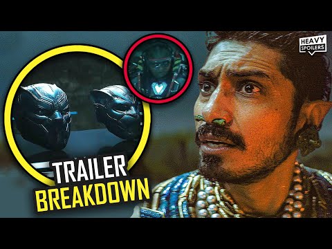 BLACK PANTHER Wakanda Forever Trailer & TV Spots Breakdown | Easter Eggs, Hidden