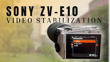 Sony ZV-E10 Video Stabilization Comparison Test: Catalyst Browse vs Active SteadyShot vs Gimbal