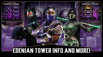 Edenian Tower Info and Rewards Update 3.3. MK Mobile.