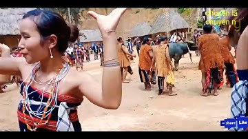 GÁI XINH NHẢY LỄ HỘI CỒNG CHIÊNG TÂY NGUYÊN,CÁC DÂN TỘC CƠ TU, BA NA GIA LAI, Ê ĐÊ, TÂY NGUYÊN