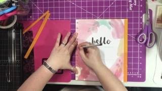 Folder: Large Happy Planner: Holds 8 5x11 paper