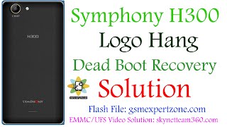 Symphony H300 Logo Hang Emmc Bad Health Repair || Emmc Repair Jtag || Skynet Team