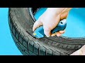 Tinker with old tires  diy decoration  furniture ideas