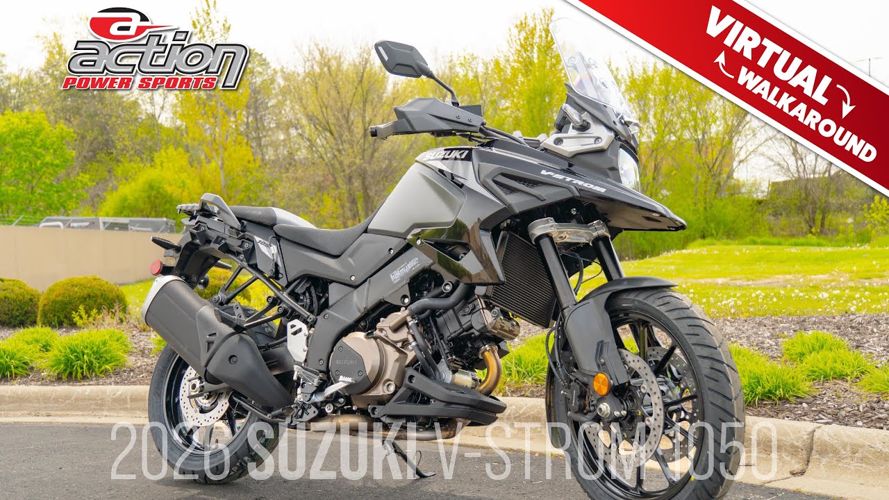 PURE SOUND) 2026 Suzuki V-STROM 1050 | Virtual Walkaround - YouTube