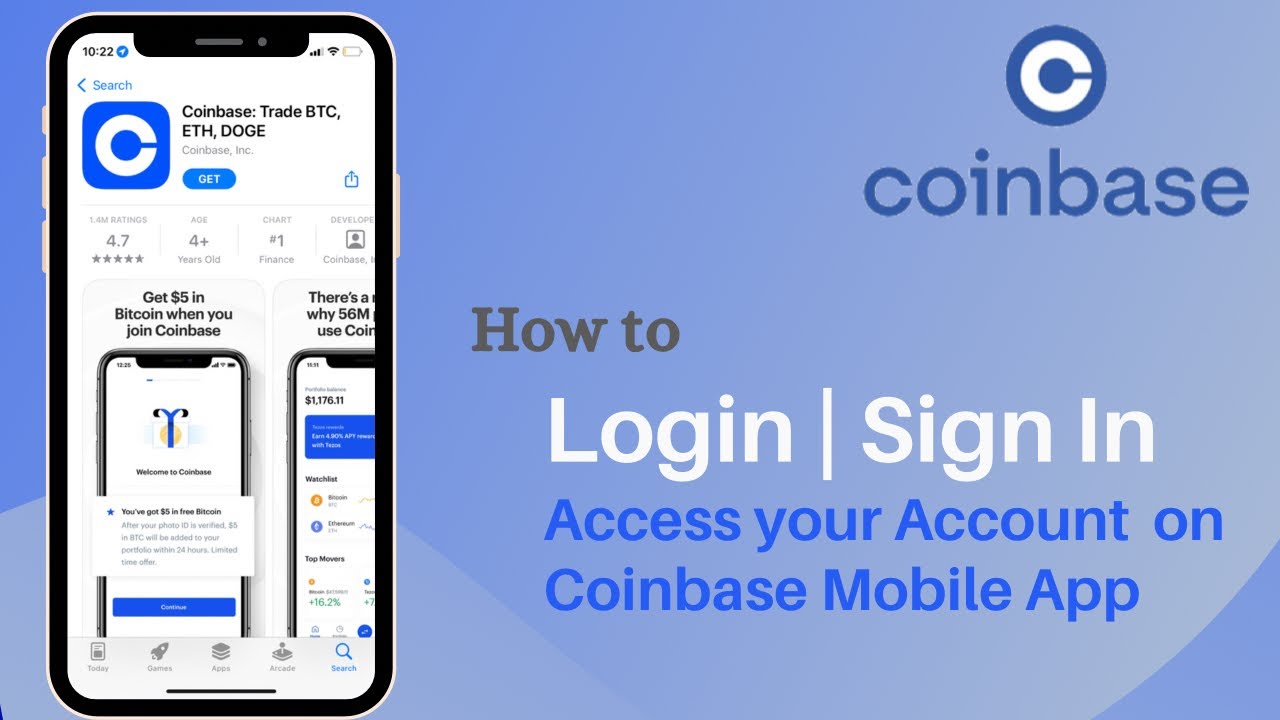 coinbase not logging in