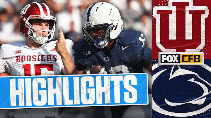 No. 2 Indiana Hoosiers vs. Penn State Nittany Lions Highlights | FOX College Football