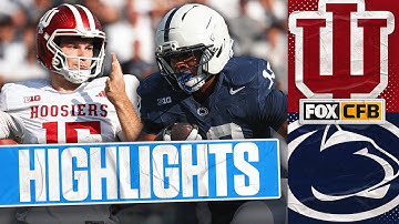 No. 2 Indiana Hoosiers vs. Penn State Nittany Lions Highlights | FOX College Football