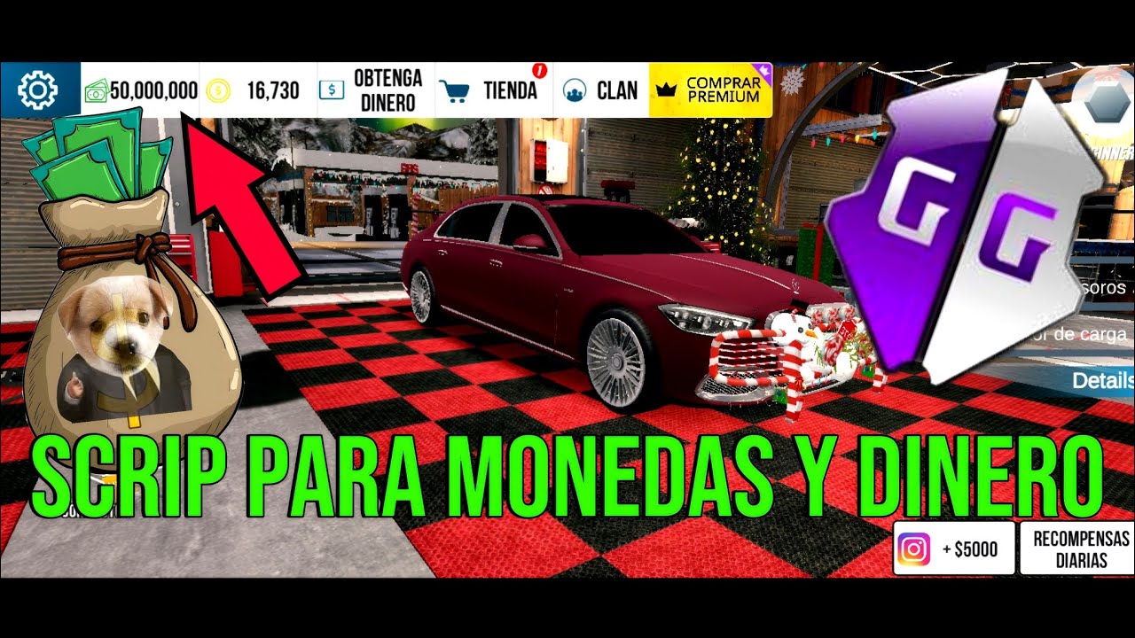 como poner monedas en car parking 