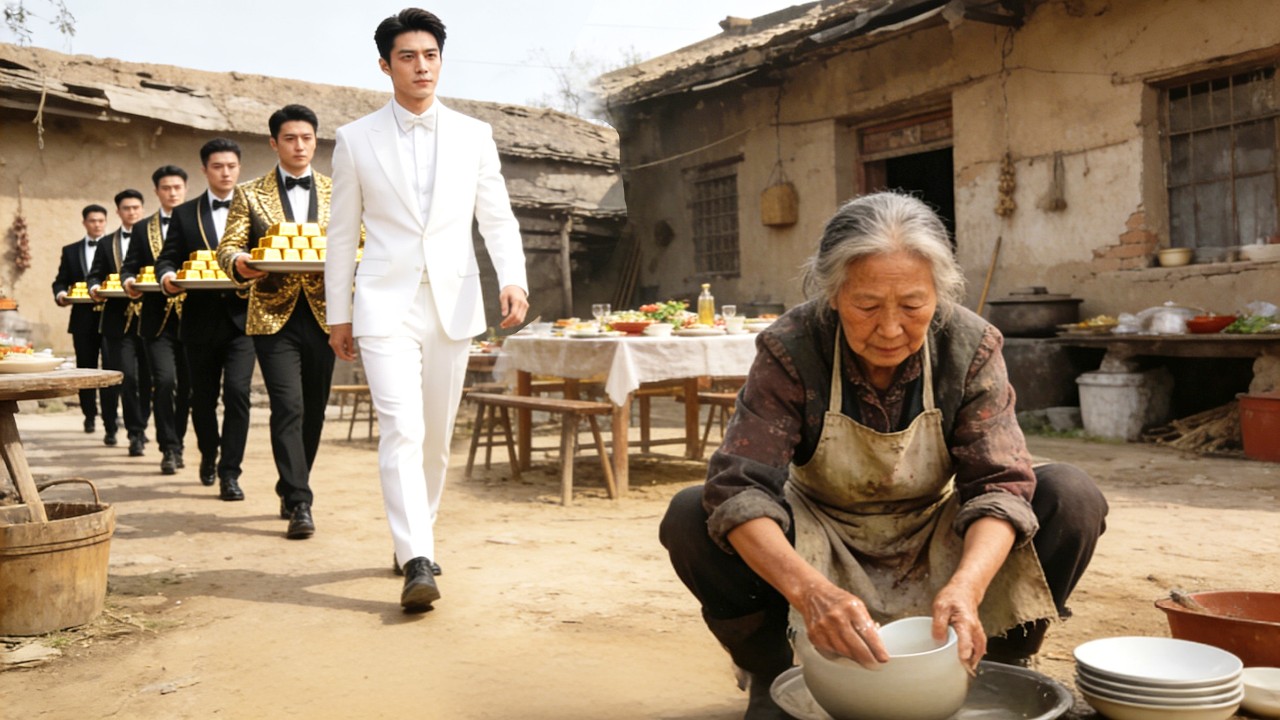 【一口氣看完】白眼狼兒子娶了惡毒媳婦，翻臉不認農村母親，下秒養子帶著百億現金給她撐腰，砸碎白眼狼脊梁骨！#都市 #豪门 #逆袭 #爽剧 #短剧