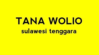 Tana wolio -lagu daerah sulawesi tenggara (lirik)