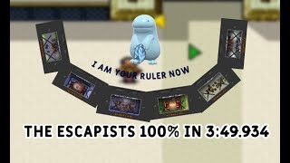 The Escapists 100% All Main Prisons WR in 3:49.934 | First EVER sub 4