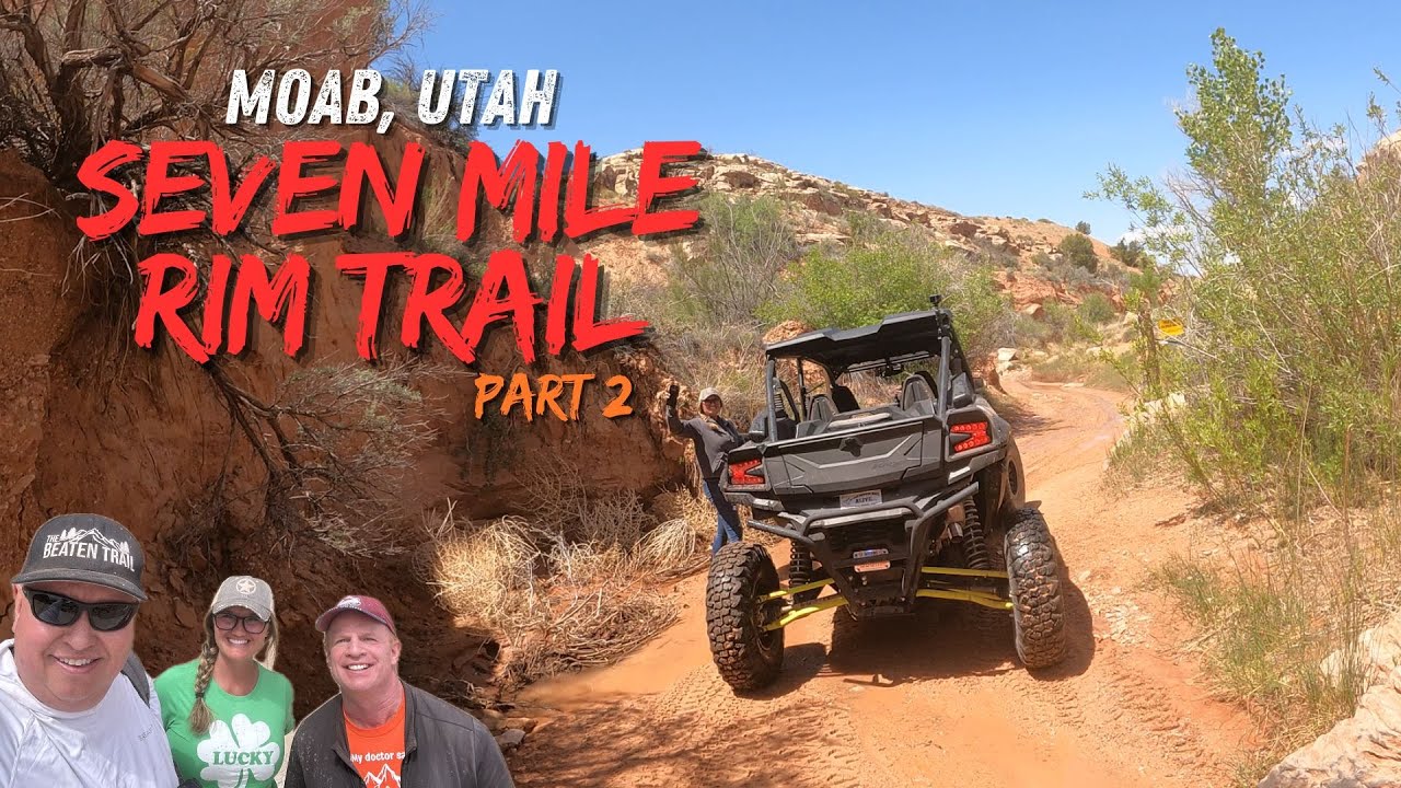 Seven Mile Rim Seven Mile Rim Trail Part 2 - Review - Amazing sights and riding! Moab ...