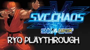 Arcade Longplay | SNK vs. Capcom: SVC Chaos | Ryu Playtrough |
