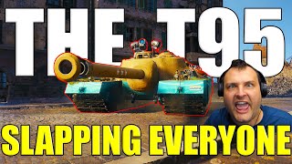 THIS TANK IS AWESOME!! - Slapping Everyone With T95! | World of Tanks