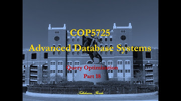 Query Optimization Part 18