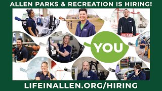 Parks & Recreation 🌿 is Hiring 💪