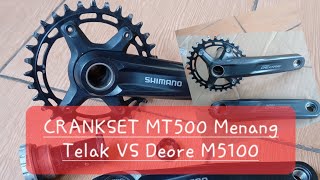 Crankset SHIMANO MT-510-1 BOOST 32T Arm 170mm MT500