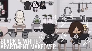 Black & White Apartment Makeover Decoration | Toca Life World ?