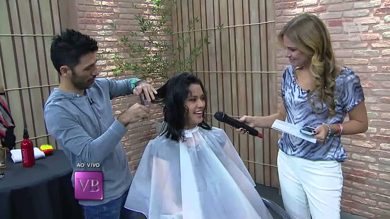 Você Bonita - Corte de de cabelo com Sidney Akira (24/03/14)